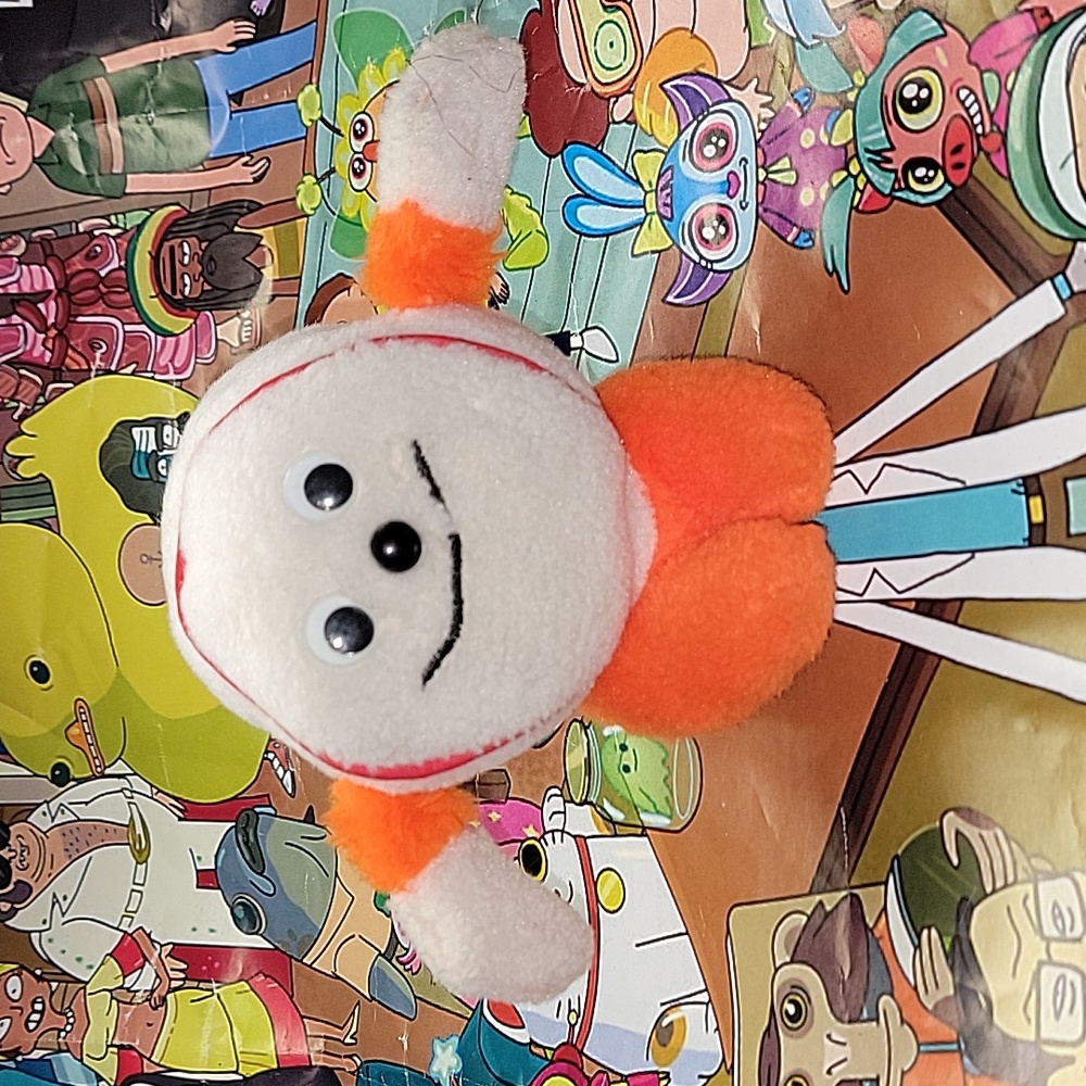 Vtg baseball plush